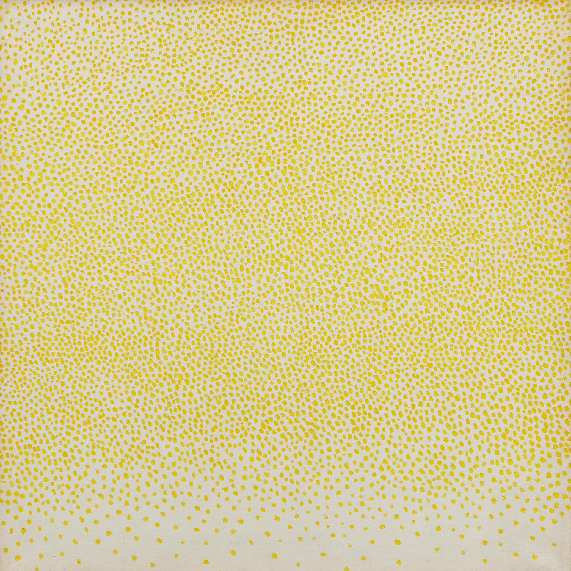 Stefan Gierowski, CCLXXIII, 1971, olio su tela, 67x67 cm. Courtesy: Fondazione Stefan Gierowski. Ph: Adam Gut