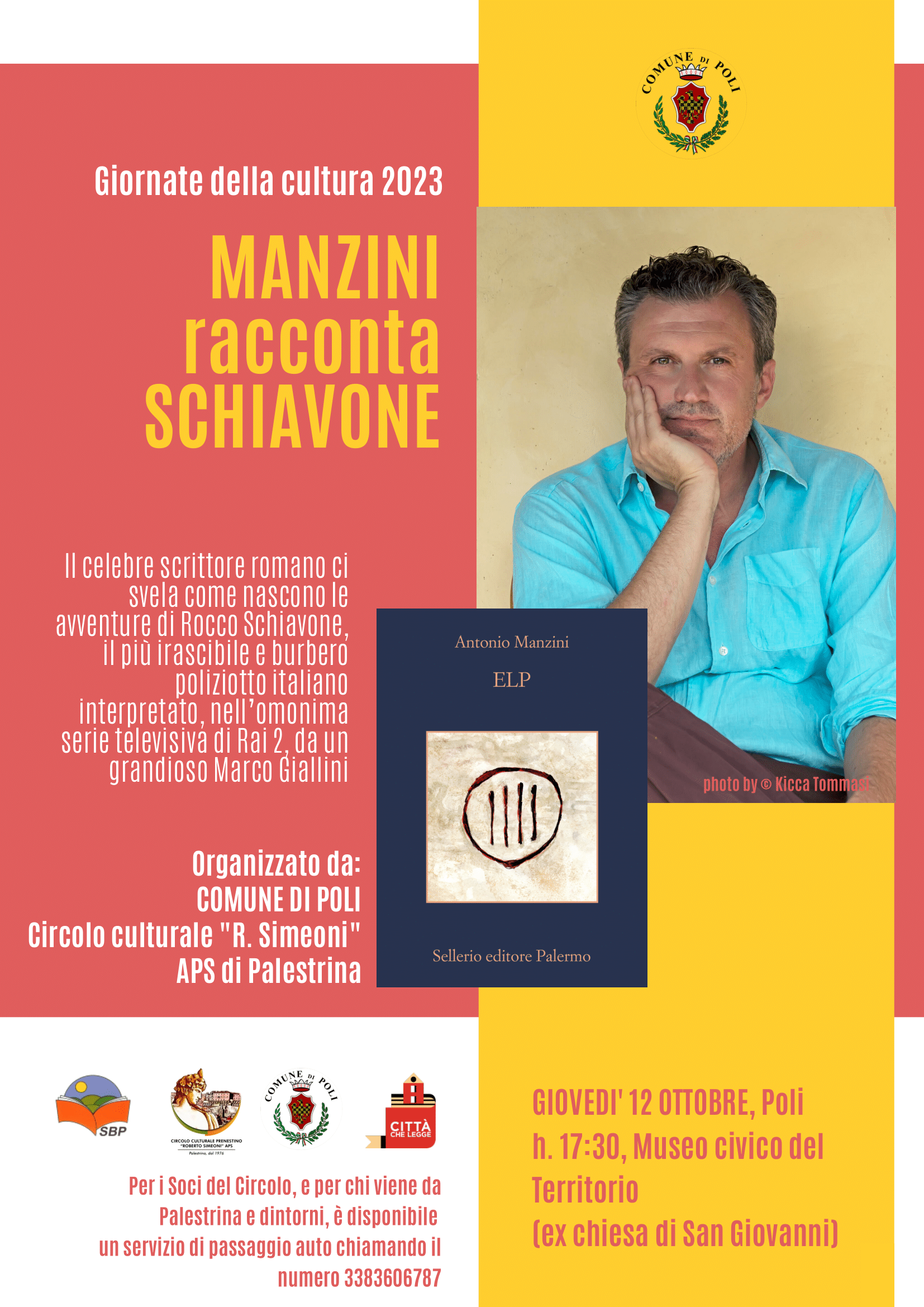 Poli: Antonio Manzini racconta Rocco Schiavone